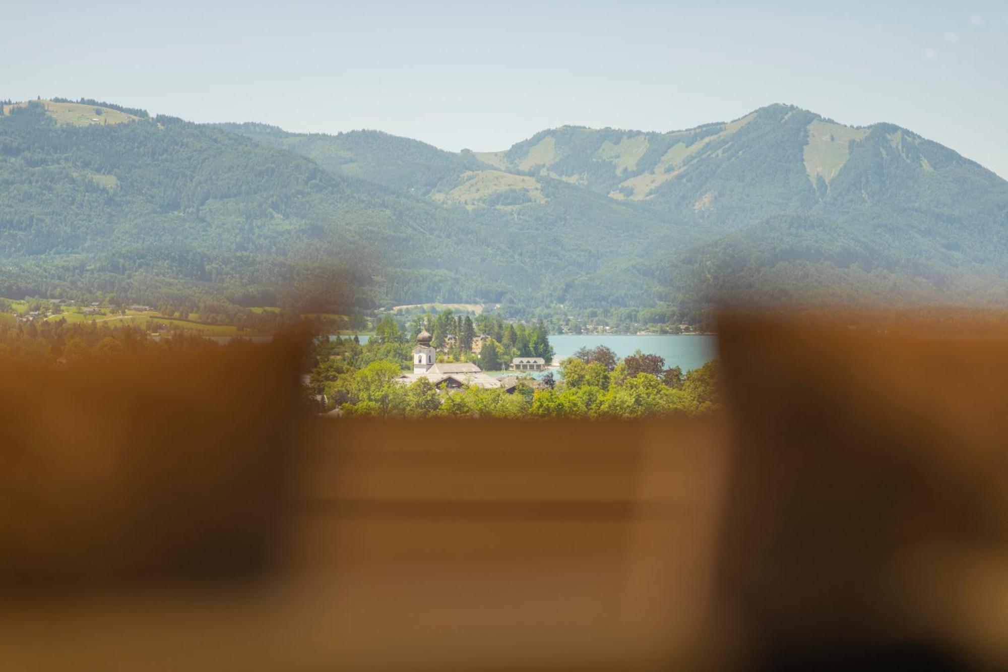 Wolfgangsee Appartements Strobl Buitenkant foto