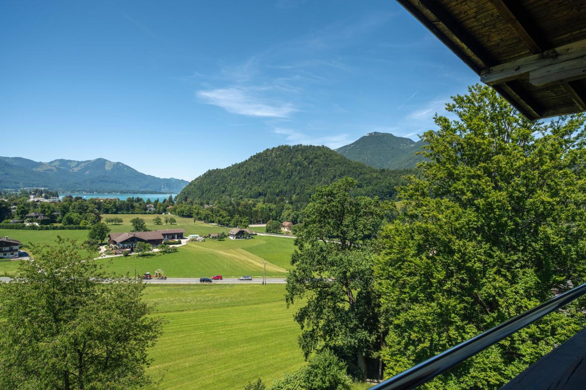 Wolfgangsee Appartements Strobl Buitenkant foto